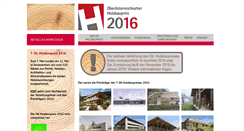 Desktop Screenshot of holzbaupreis-ooe.at